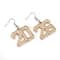 2026 Gold Glitter Earrings by Celebrate It™
